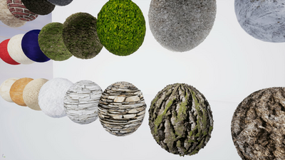 30 Customizable PBR Materials 