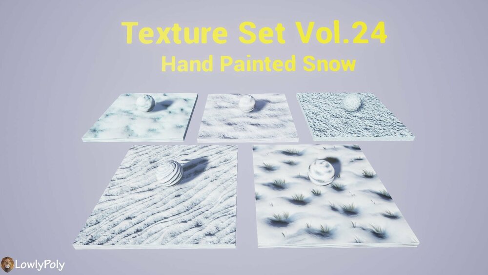 Stylized Texture Pack - VOL.03 Hand Painted Textures 