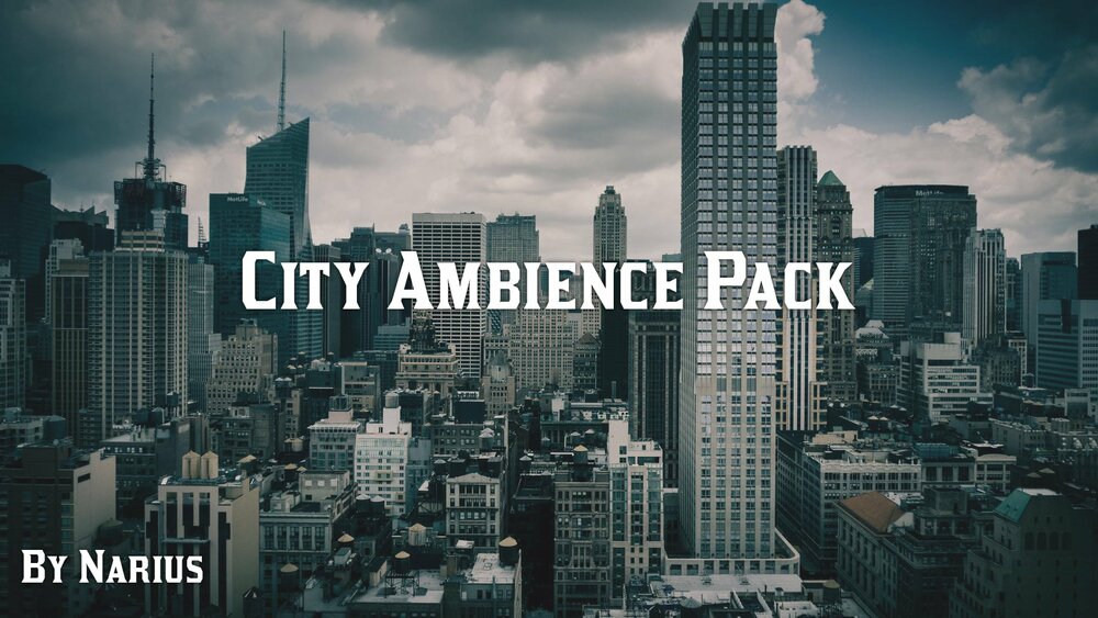 City Ambience Pack (100+ SFX) 