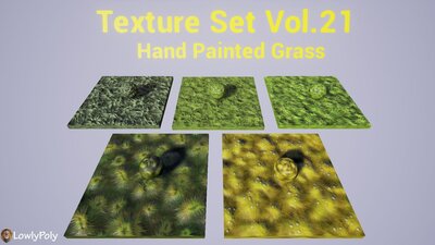 Stylized Texture Pack - VOL.03 Hand Painted Textures 