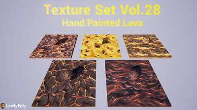 Stylized Texture Pack - VOL.03 Hand Painted Textures 