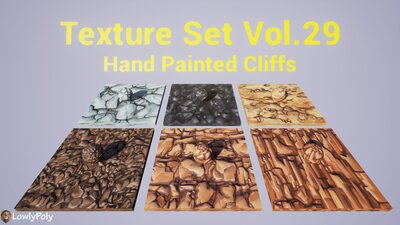 Stylized Texture Pack - VOL.03 Hand Painted Textures 