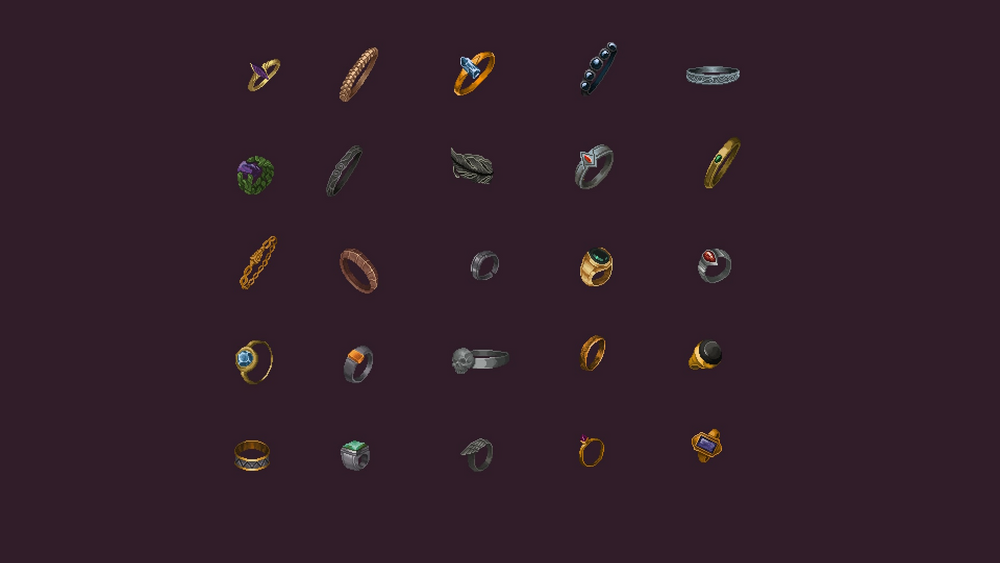 Armor and Amulets Icons 