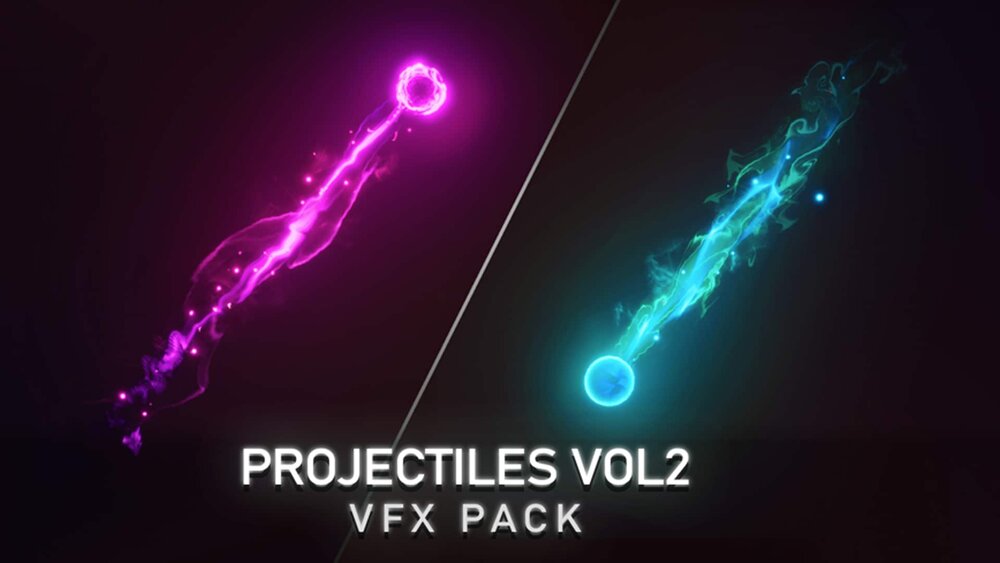 Projectiles VFX Pack Vol 2 