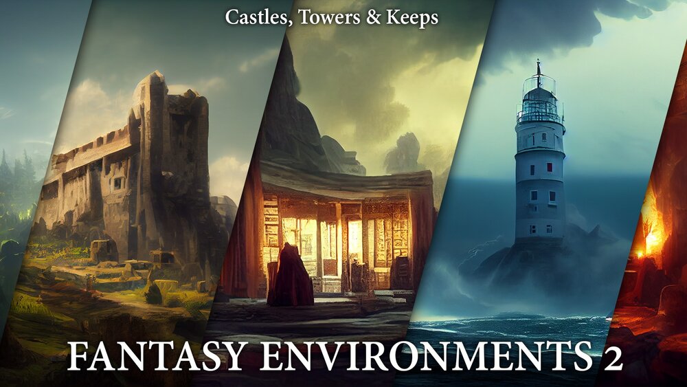 Environments HQ 2: Fantasy - Castles, Towers & Keeps 