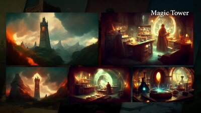 Environments HQ 2: Fantasy - Castles, Towers & Keeps 