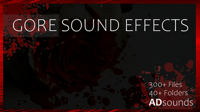 Gore Sound Effects - Audio Pack