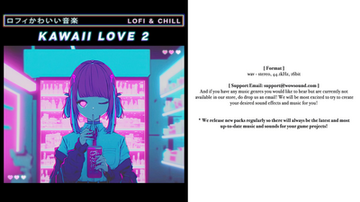 Kawaii Love Lofi Music Pack 2 