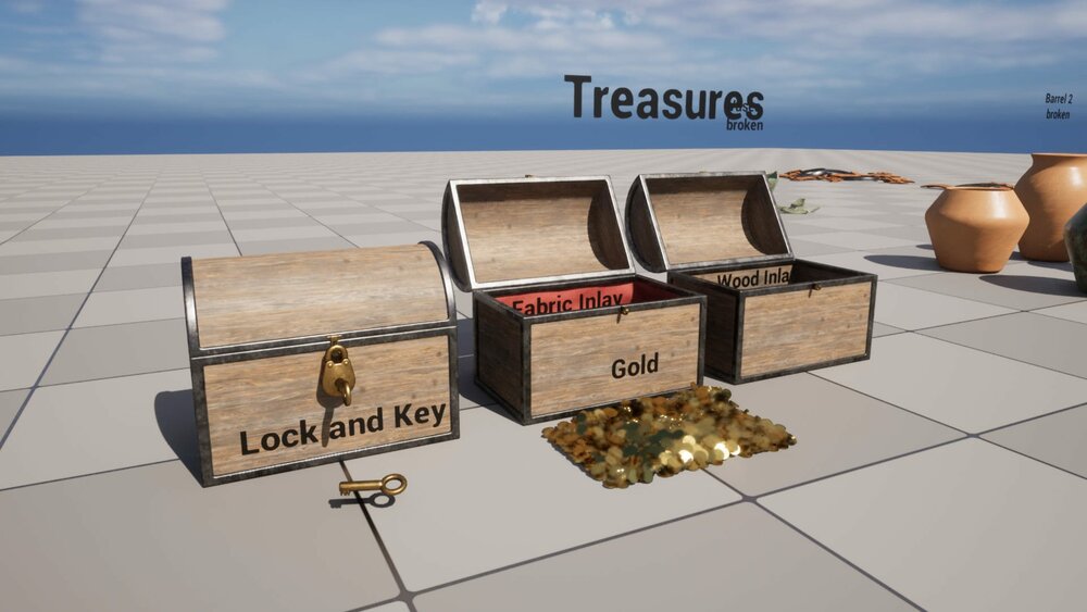 Treasure Room Props 