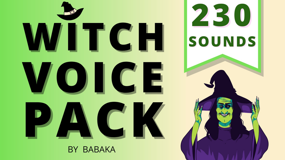 Witch Voice Pack 