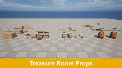 Treasure Room Props 