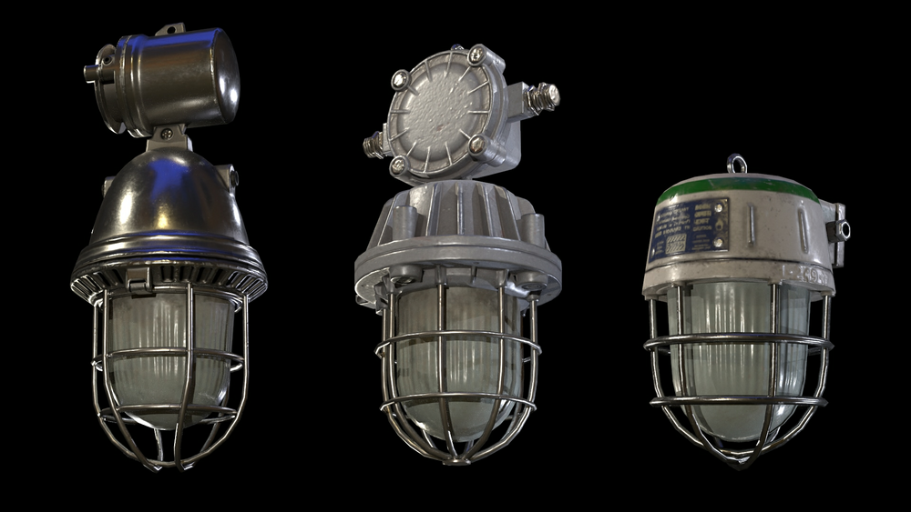 Industrial Lamps Pack 