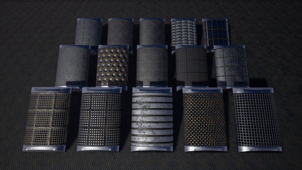 SciFi Spase II Materials 