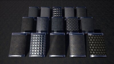 SciFi Spase II Materials 