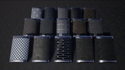 SciFi Spase II Materials 