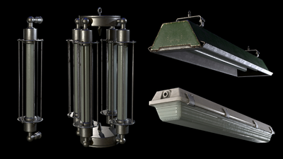 Industrial Lamps Pack 