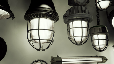 Industrial Lamps Pack 