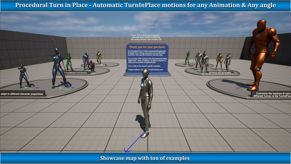 Procedural Turn in Place System 