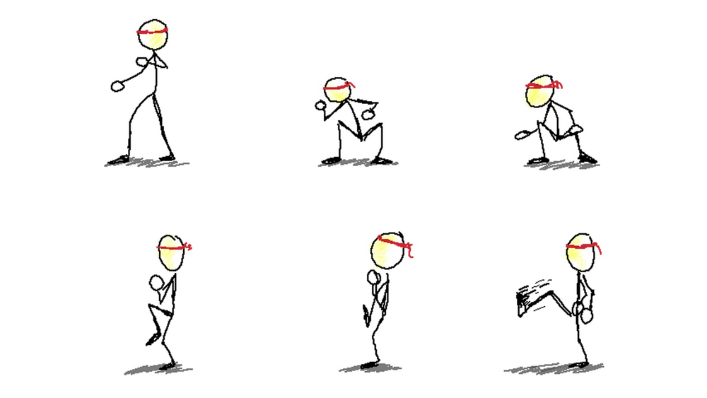 Karate Stickman (Sprite Sheets) 