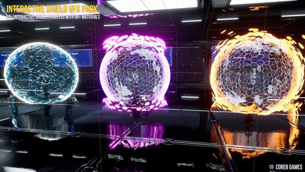 Interactive Shield VFX Pack 