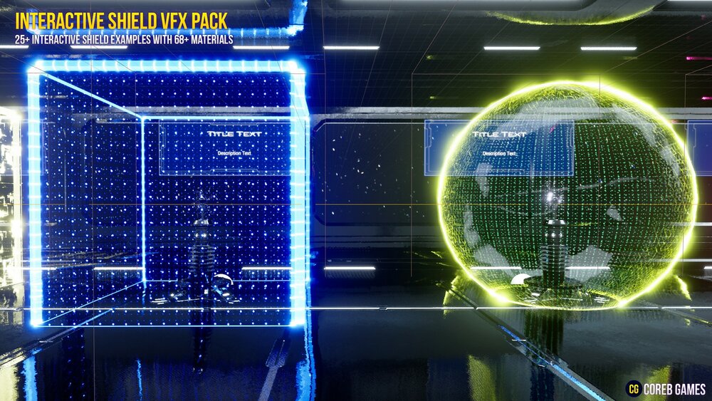 Interactive Shield VFX Pack 