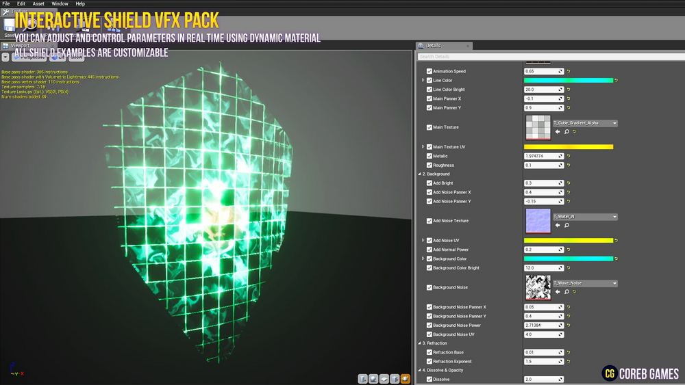 Interactive Shield VFX Pack 