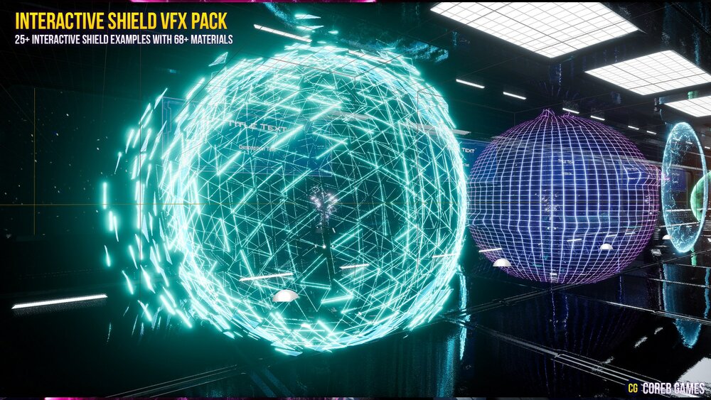 Interactive Shield VFX Pack 