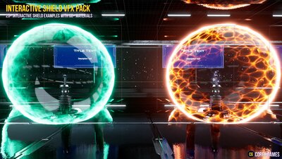 Interactive Shield VFX Pack 