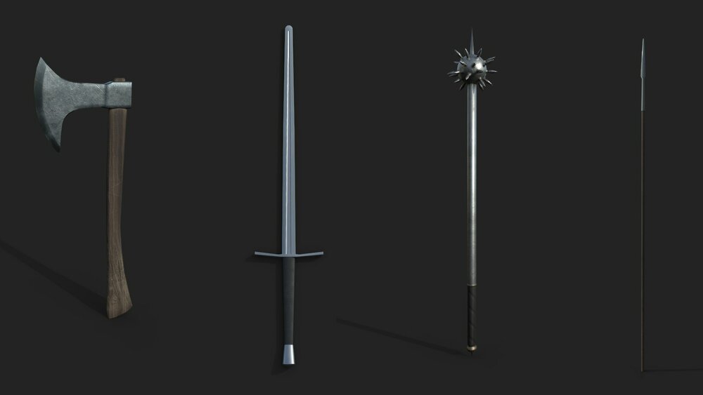 Medieval Weapons: Realistic 