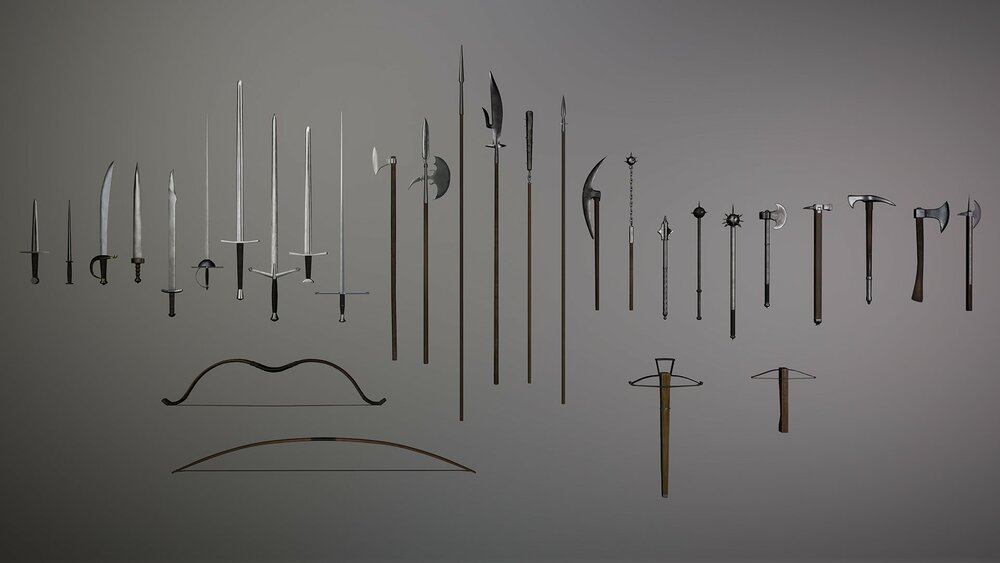 Medieval Weapons: Realistic 