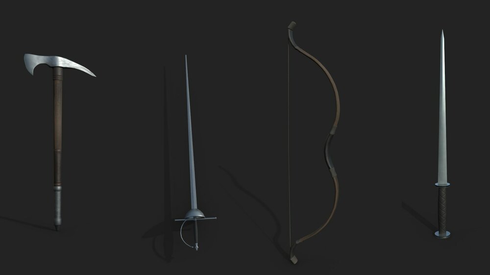 Medieval Weapons: Realistic 