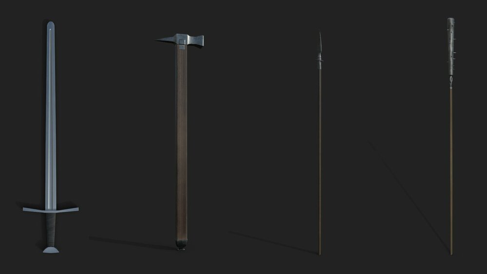 Medieval Weapons: Realistic 