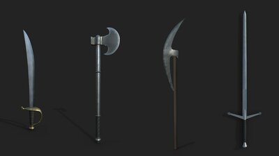 Medieval Weapons: Realistic 