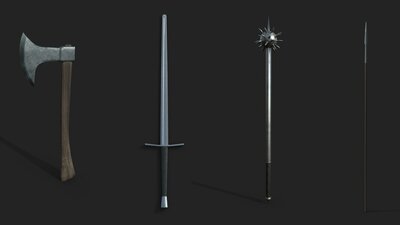 Medieval Weapons: Realistic 