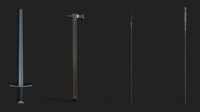 Medieval Weapons: Realistic 