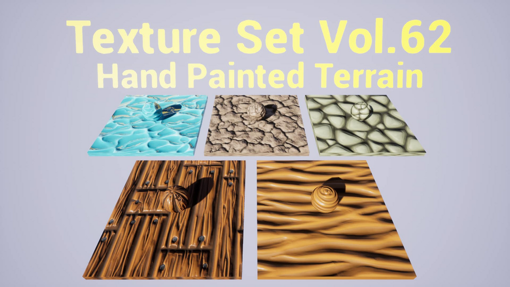 Terrain Vol.62 - Hand Painted Textures 