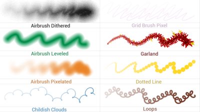 Pixels and Misc Tool Brush Pack for ILIAD 