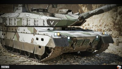 Challenger 2 & Type 10 - Advanced Tank Blueprint - Combo Pack 