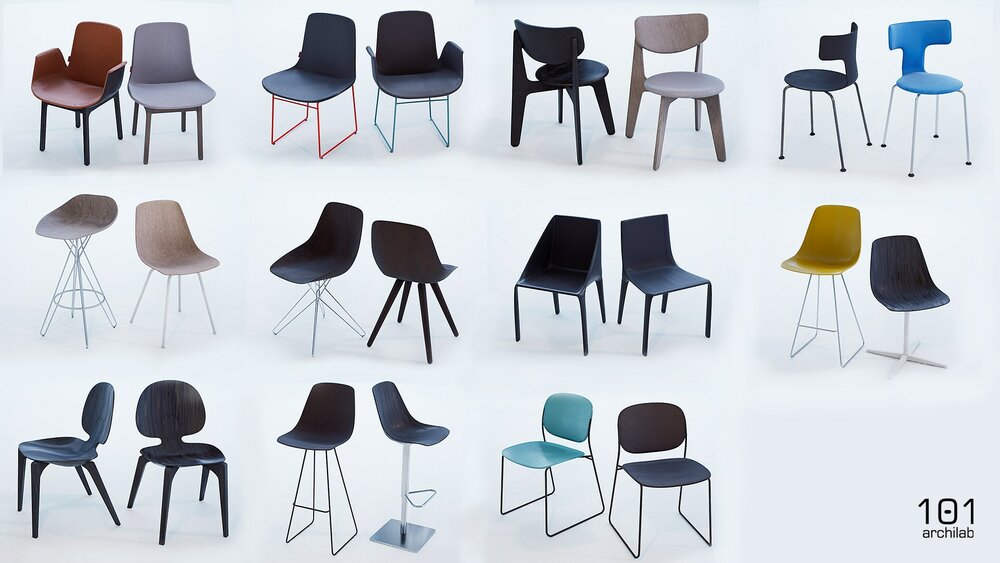 ARCHILAB101 V.4 Dining & Chairs 