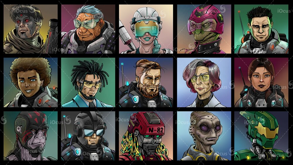 SciFi Characters Avatar Vol.2 