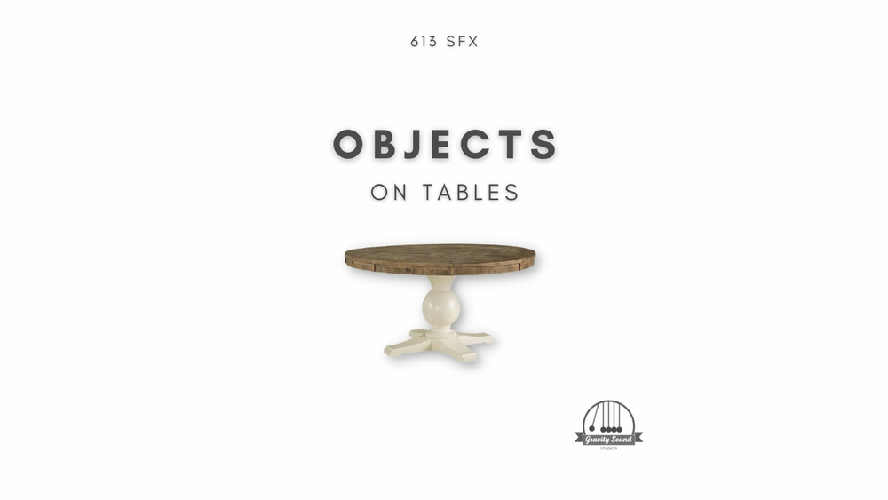 Objects on Tables 