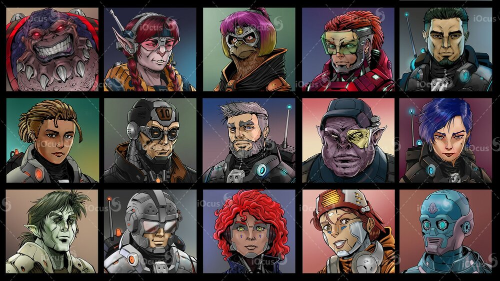 SciFi Characters Avatar Vol.2 