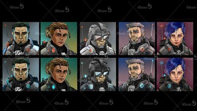 SciFi Characters Avatar Vol.2 