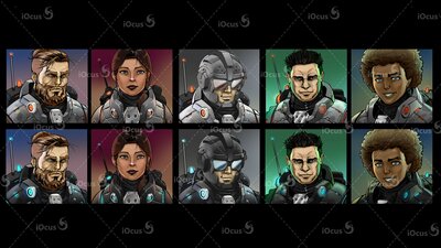 SciFi Characters Avatar Vol.2 