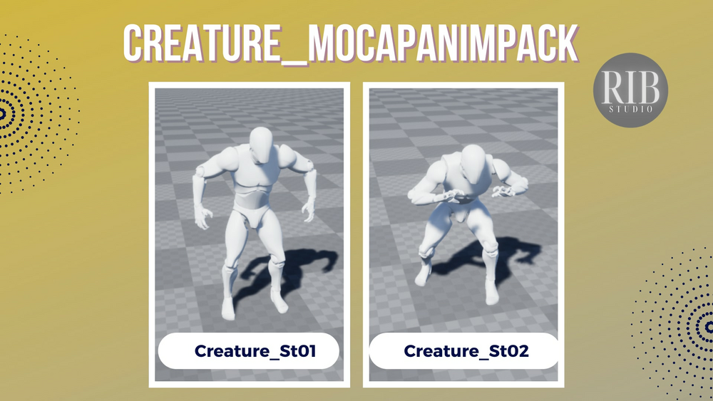 Creature MocapAnimPack 