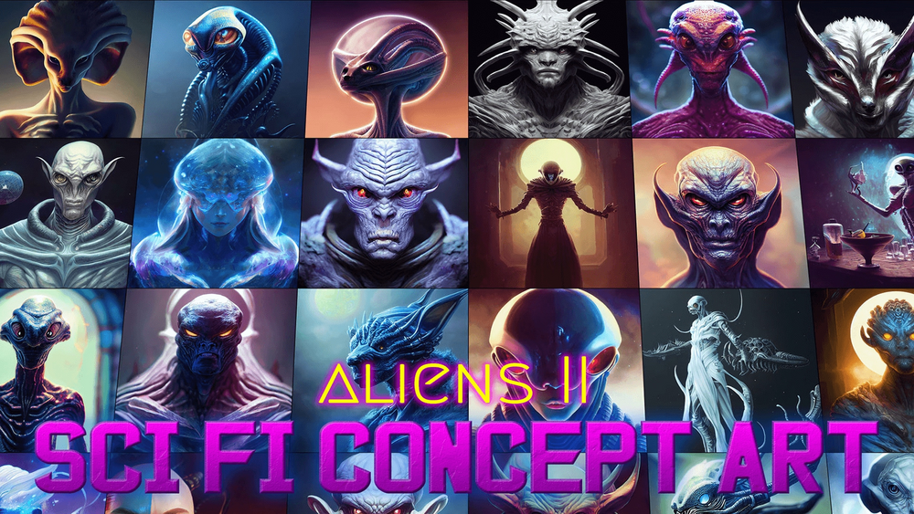 Sci-Fi Concept Art - Aliens 2 - RPG FPS 