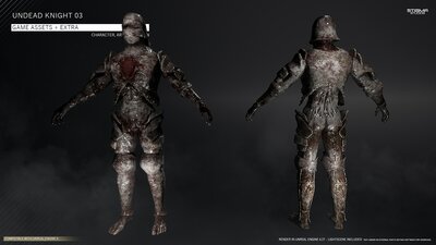 Undead Knight 03 - Game Assets + Extra 