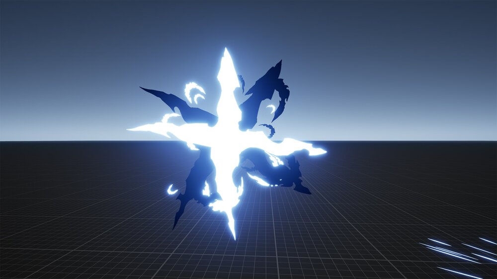 Stylized Swordslinger Skill Set (Niagara Vfx) 