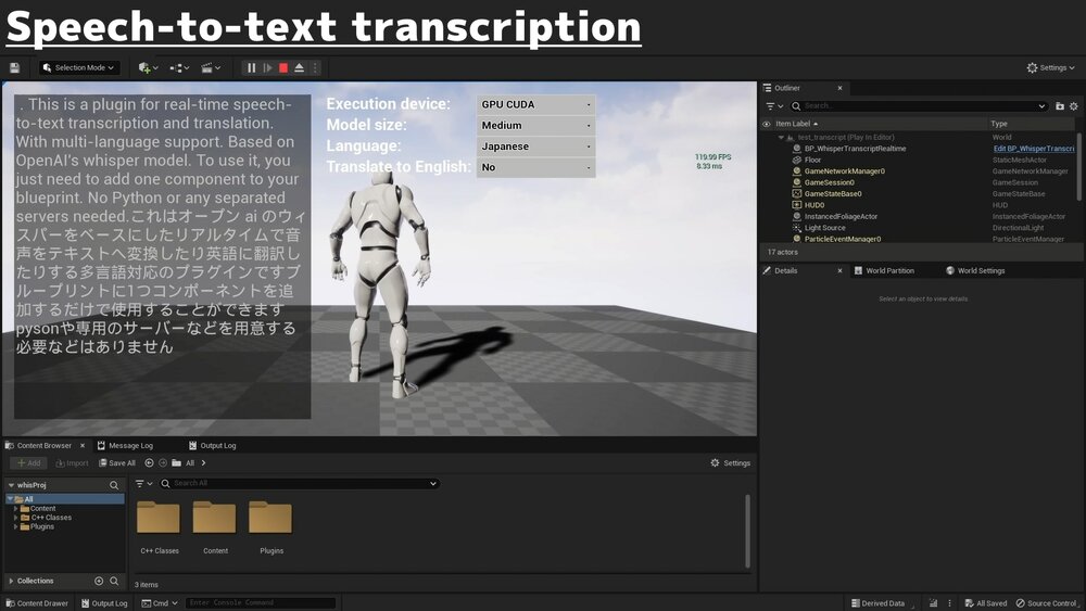 Whisper-based Real-time Speech Recognition 