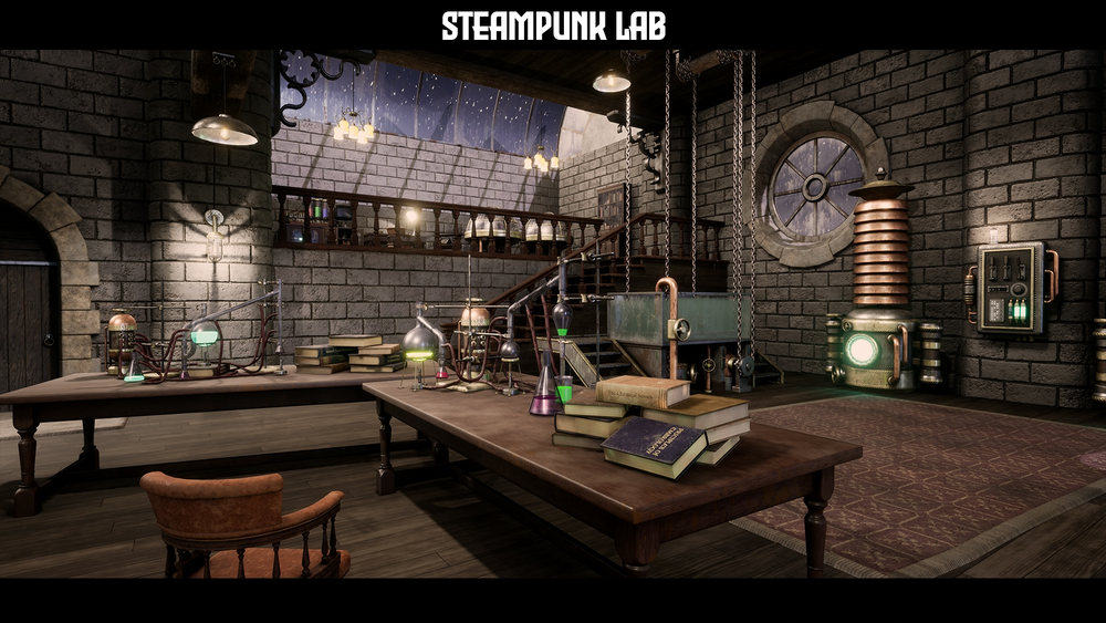 Steam Punk Lab 